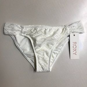 Roxy Hazy Daisy base girl bikini bottom, size L